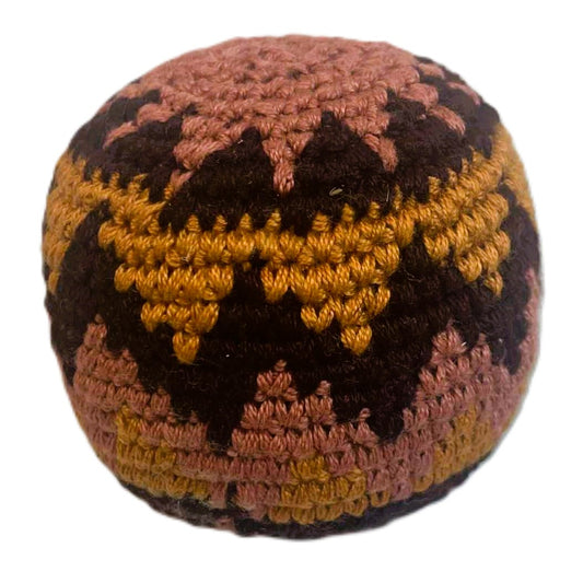 Hacky Sacks - Juggling Balls: Chocolate Zig Zag