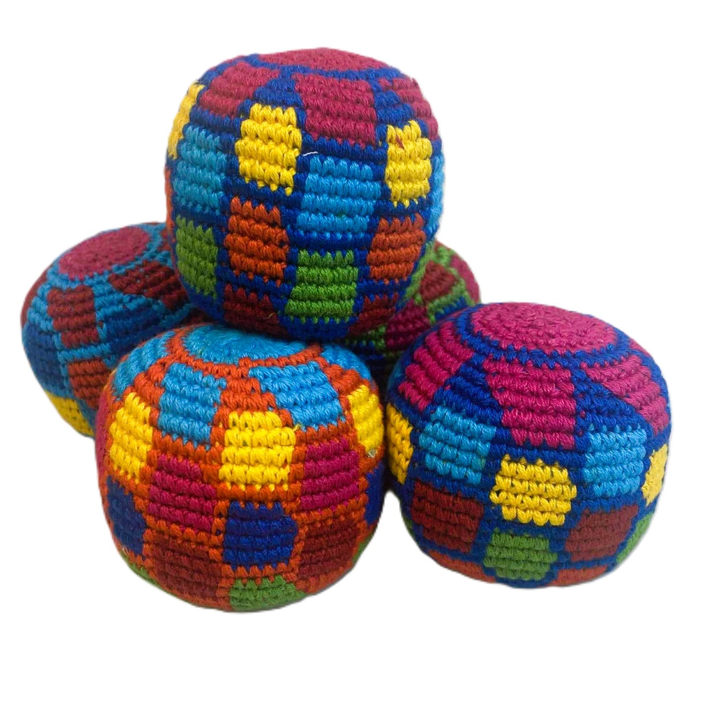 Hacky Sacks - Juggling Balls: Sunshine Rainbow Brick
