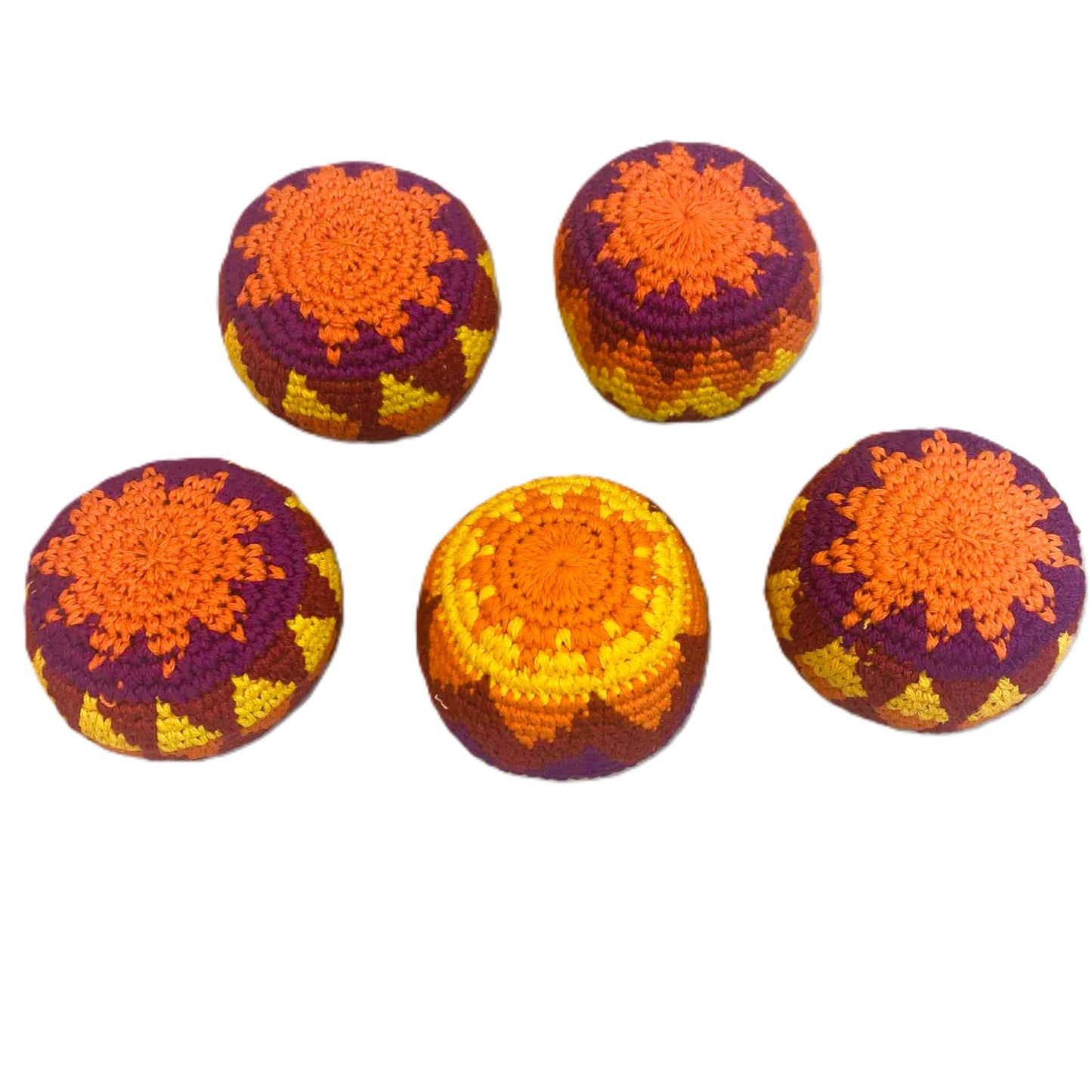 Hacky Sacks - Juggling Balls: Sunshine ZigZag