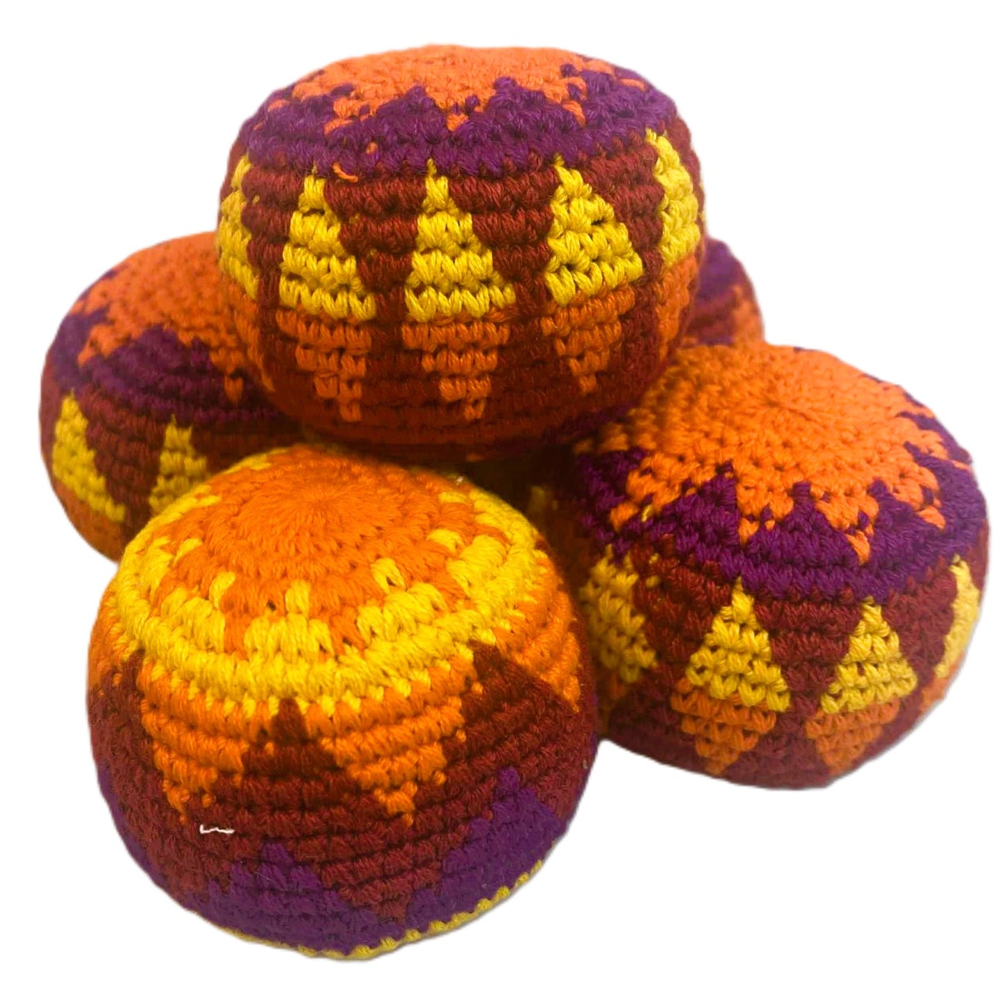 Hacky Sacks - Juggling Balls: Sunshine ZigZag