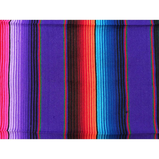 Purple Mexican Sarape Blanket - Colours of Mexico