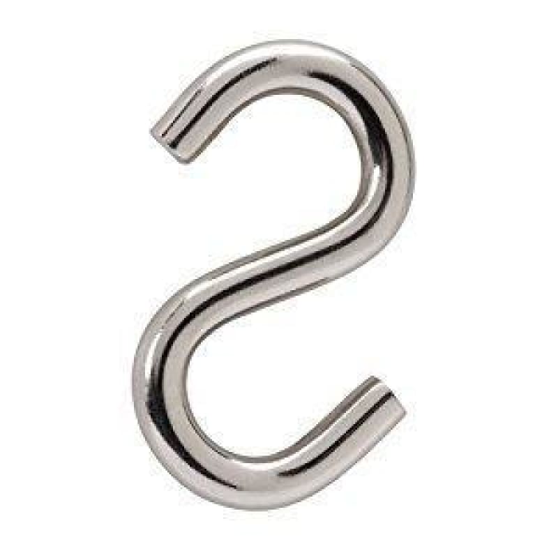 8 mm Stainless steel S-hooks - Sold by the Pair - Hammock