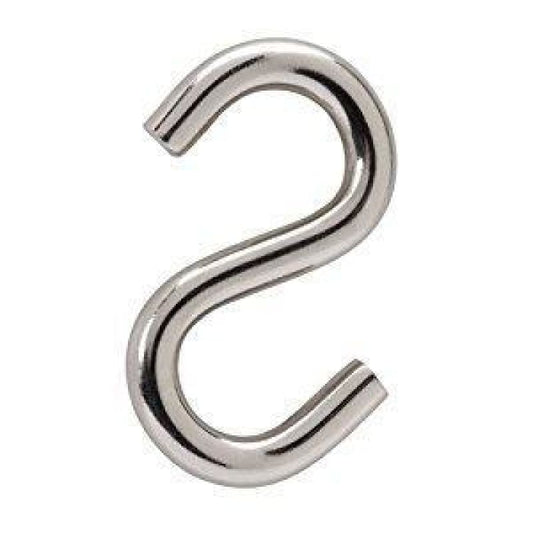 8 mm Stainless steel S-hooks - Sold by the Pair - Hammock