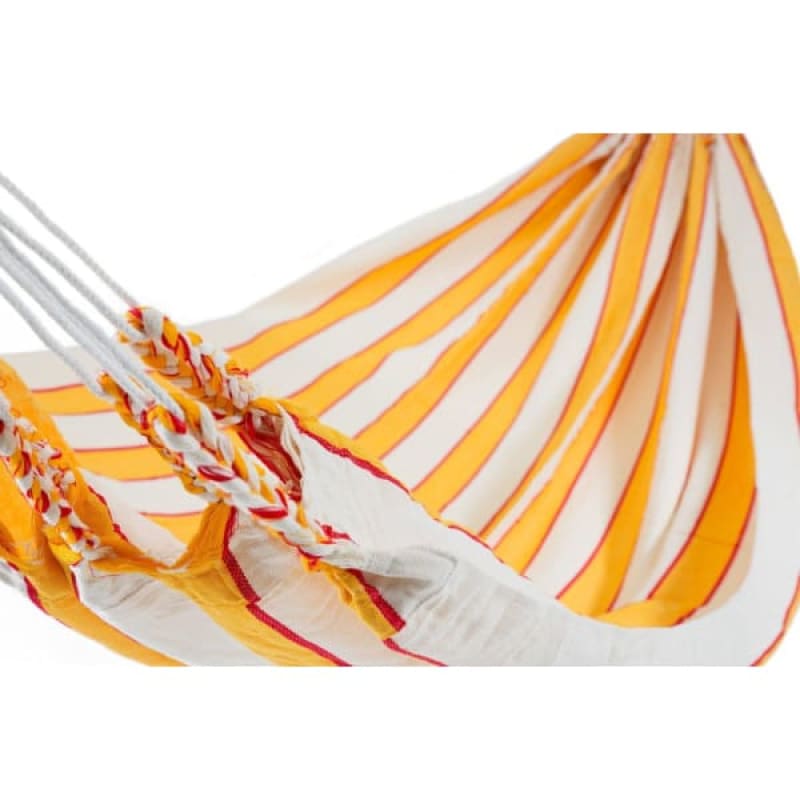 Ecuador Hammock Cotton Yellow & White-Ecuador Hammocks-Hammock Heaven