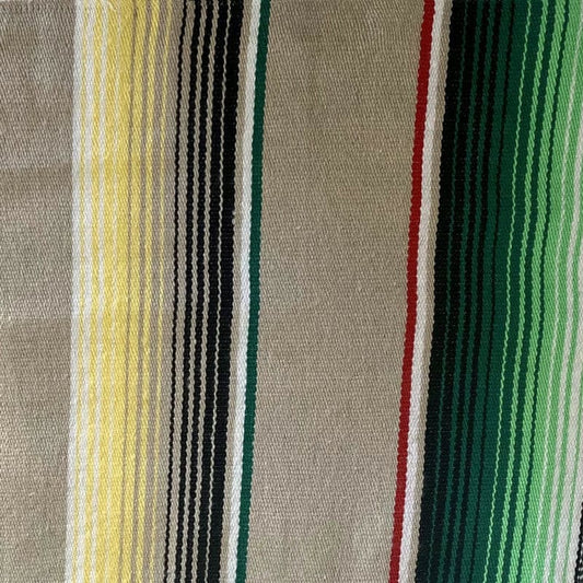 Light Brown Mexican Sarape Blanket - sarape