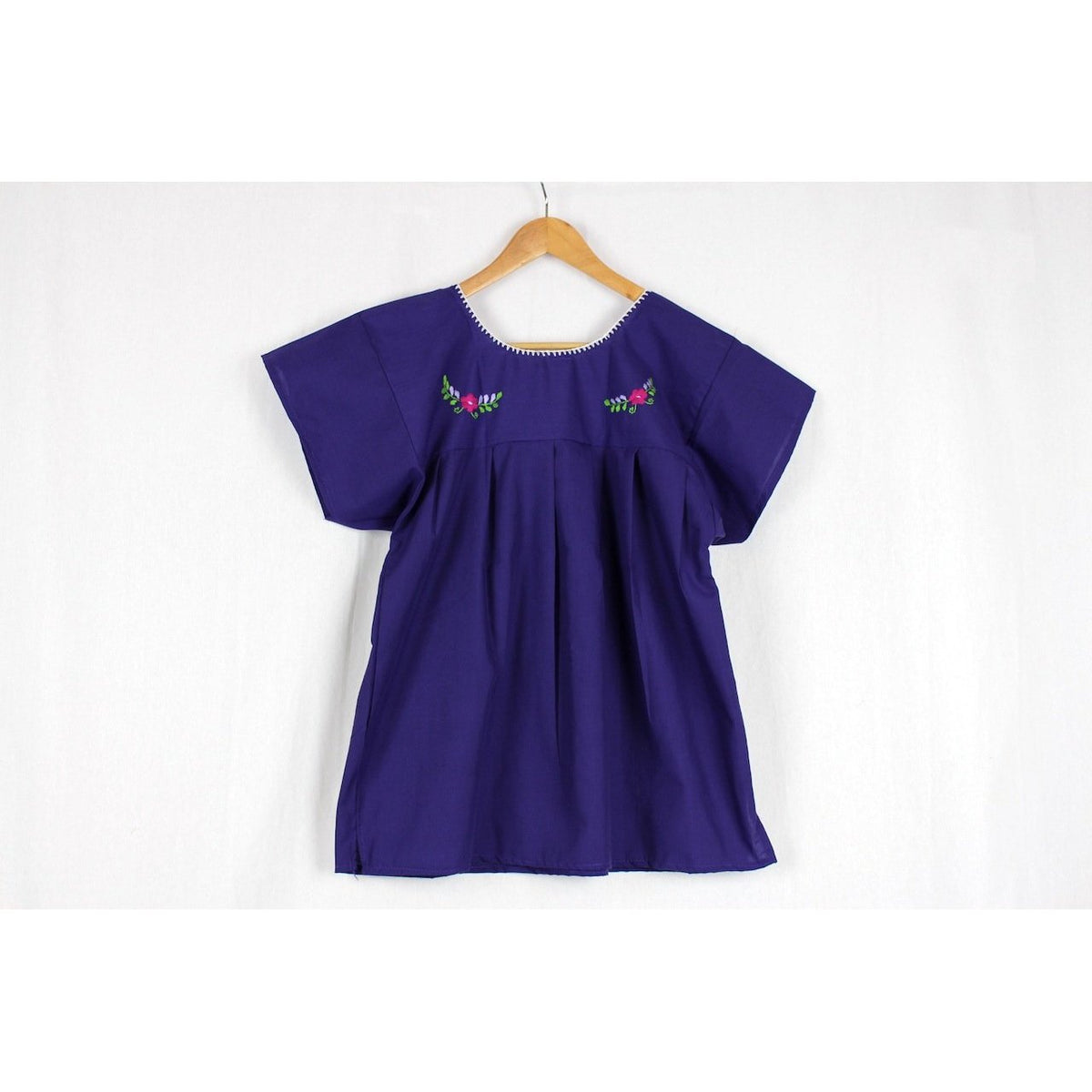 Purple hot sale peasant top