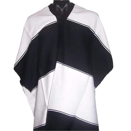 Mexican Poncho Black and White - Colours of Mexico