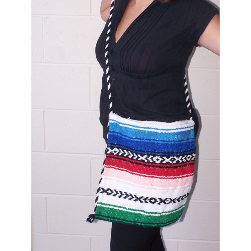 Mexican Shoulder Cross Over Hippy Bag - handbag