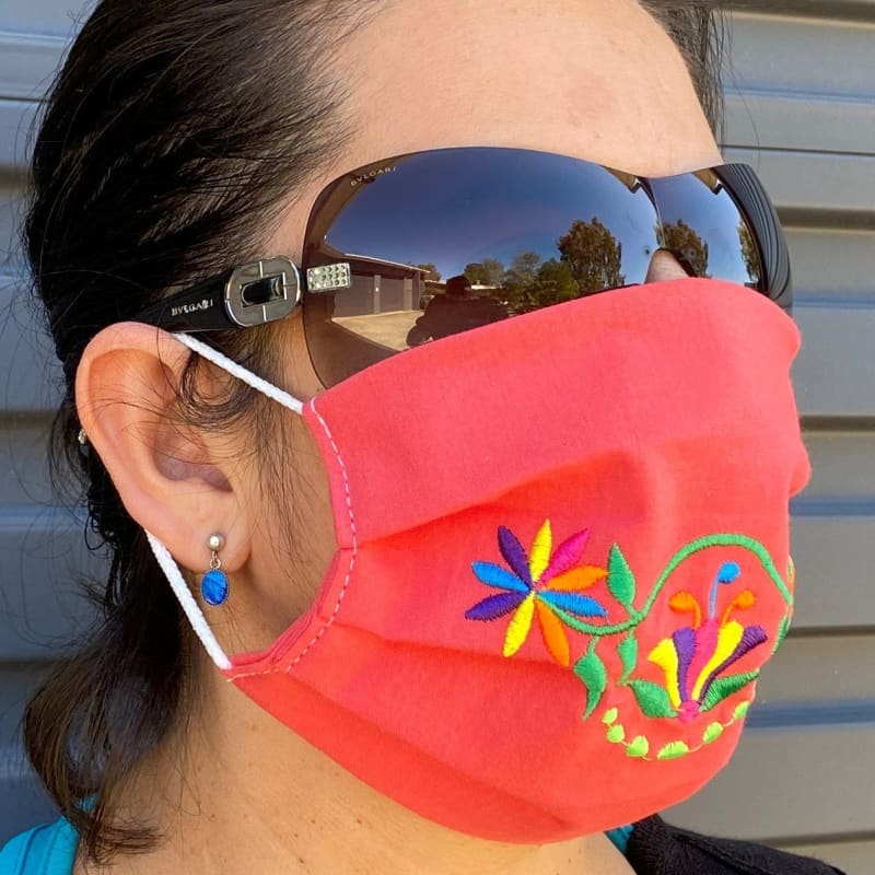 NEW: Embroided Reusable Mask - Made in Mexico - Mask