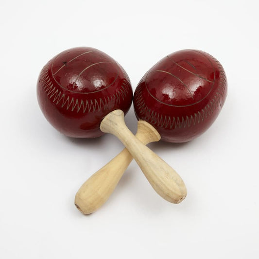 Pair of Maracas: Handmade and essential for Parties - 1 Pair