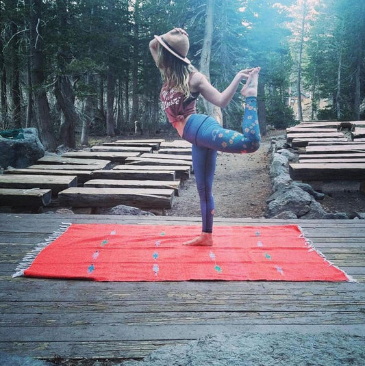 Enhance Your Yoga Experience: Unveiling the Versatility of Mexican Blankets - by Colours of Mexico