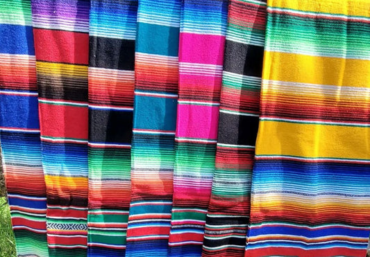Serapes: Vibrant Mexican Treasures Celebrating Culture and Style - by Colours of Mexico