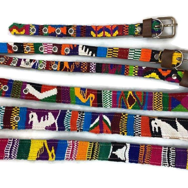 Hand Woven Mayan Pet Collars - Made in Guatemala