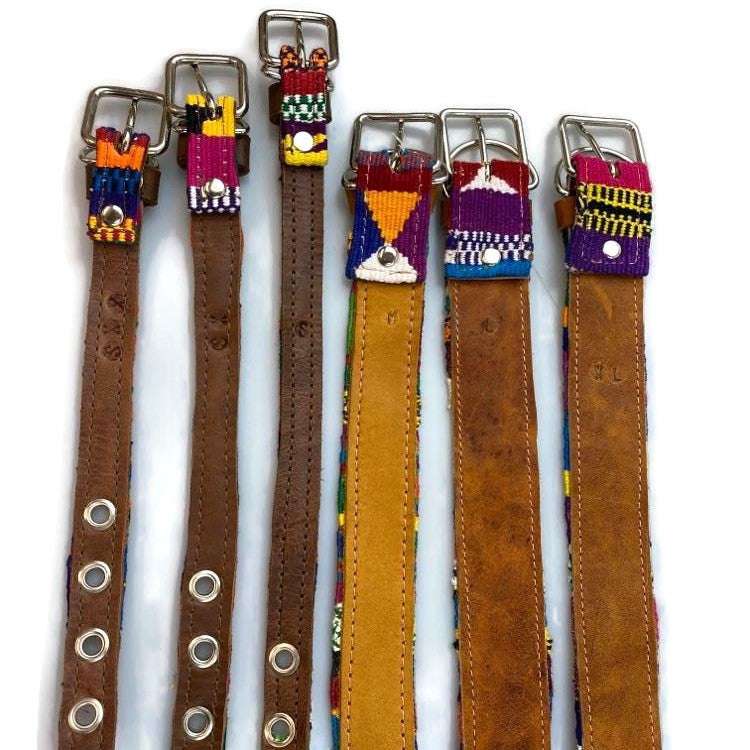 Hand Woven Mayan Pet Collars - Made in Guatemala