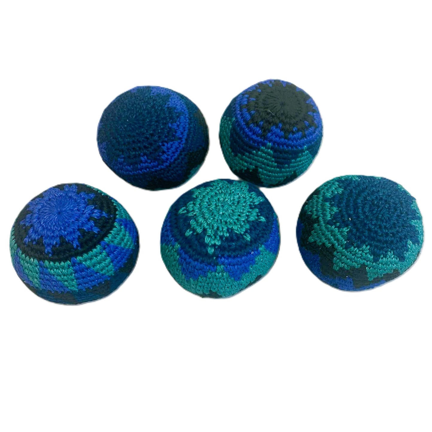 Hacky Sacks - Juggling Balls: Marine ZigZag