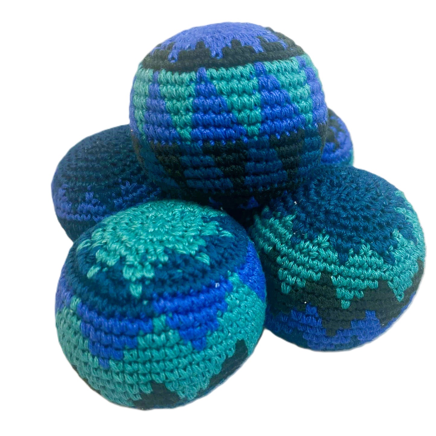 Hacky Sacks - Juggling Balls: Marine ZigZag