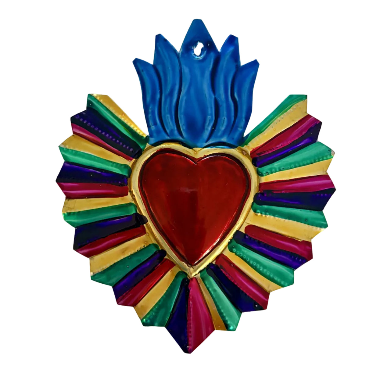 Mexican Tin Hearts - Design 2