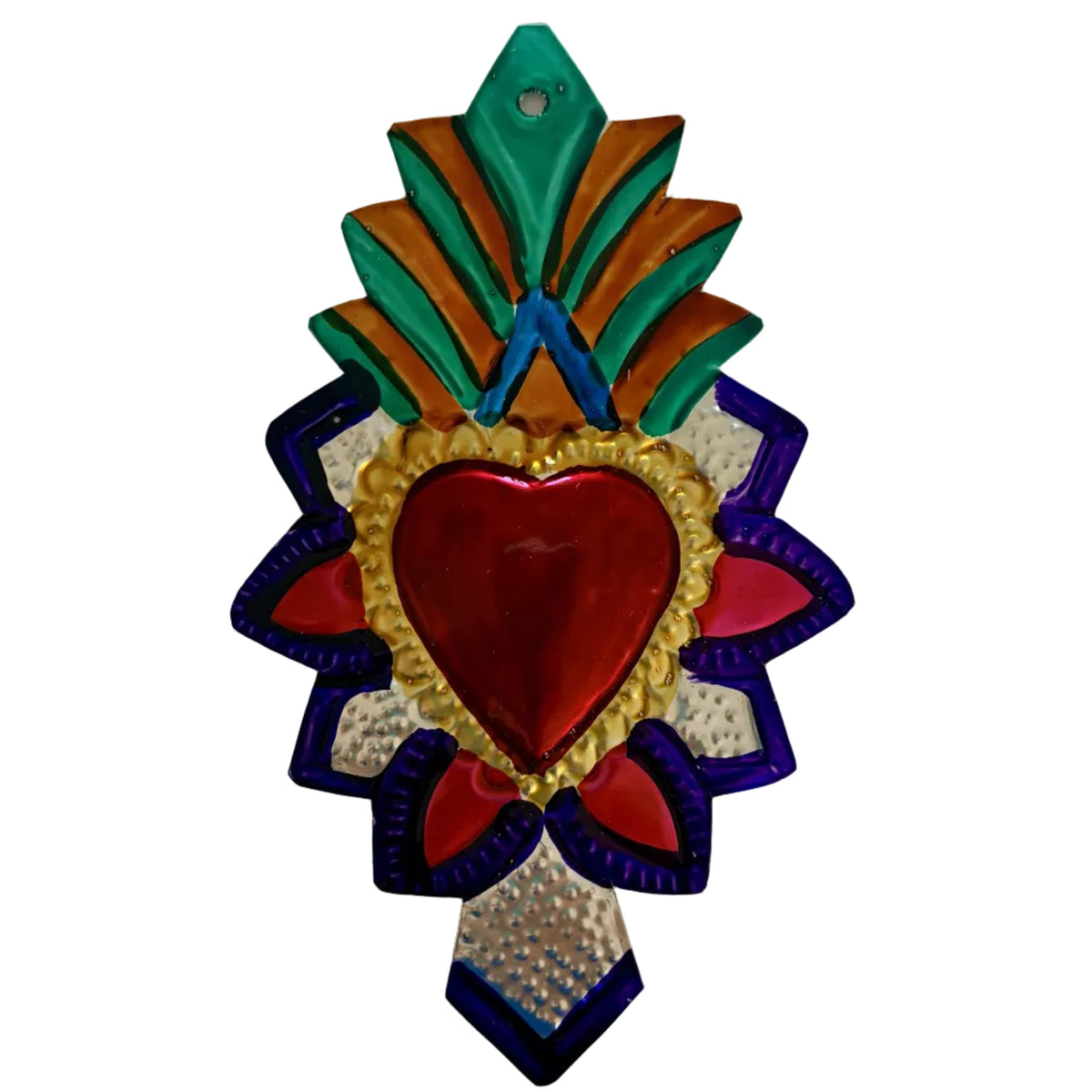 Mexican Tin Hearts - Design 5