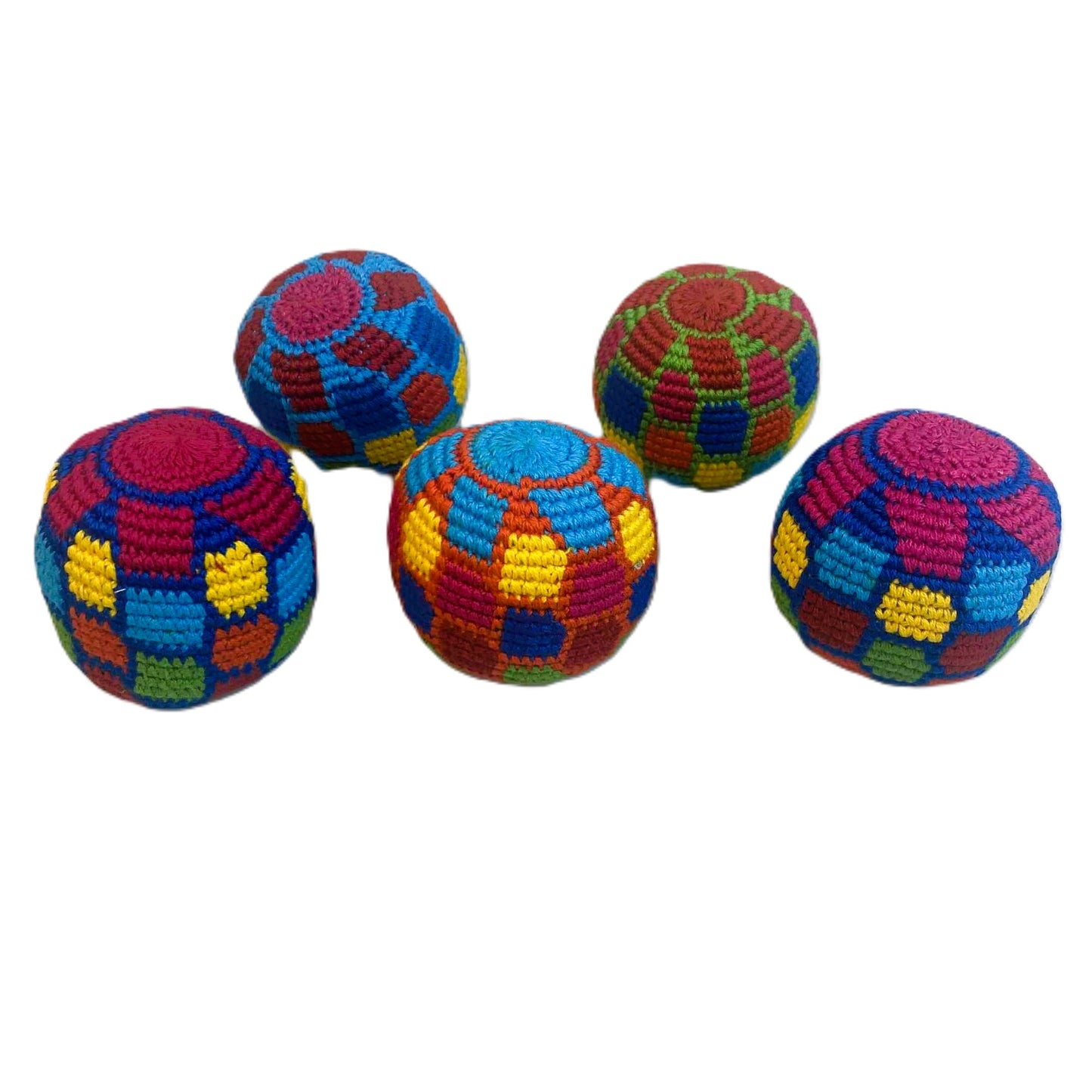 Hacky Sacks - Juggling Balls: Sunshine Rainbow Brick
