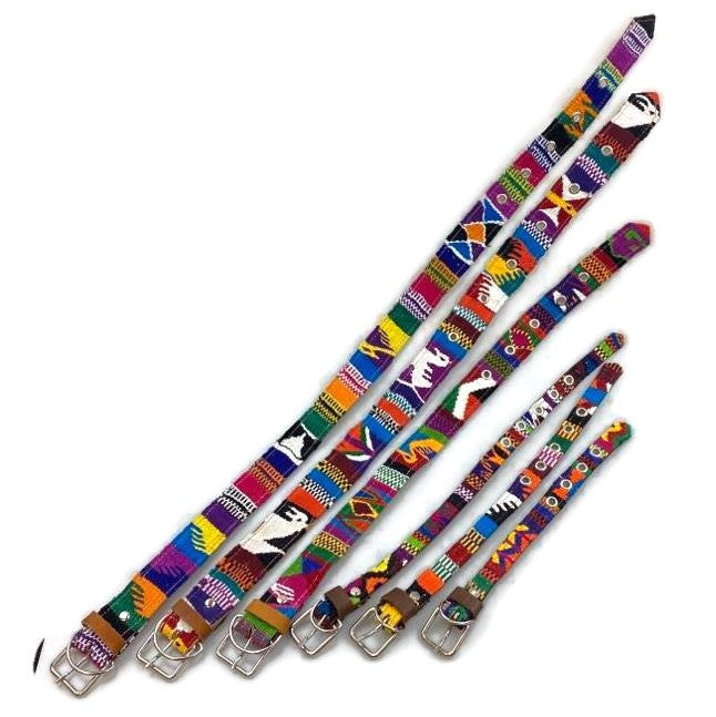 Hand Woven Mayan Pet Collars - Made in Guatemala
