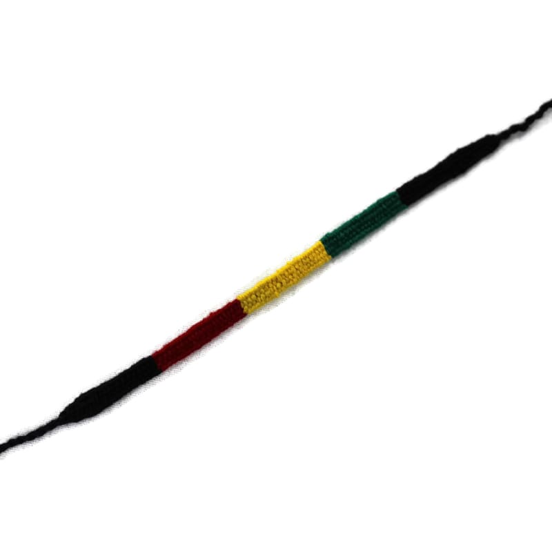 Friendship Cotton Bracelets - Rasta Theme - Thin - bracelets