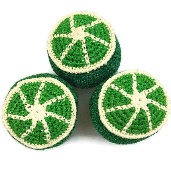 Hacky Sacks - Juggling Balls: Lemon Lime - Colours of Mexico