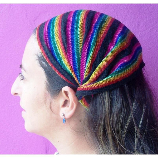 Handwoven Hairband Made in Ecuador - Colours of Mexico