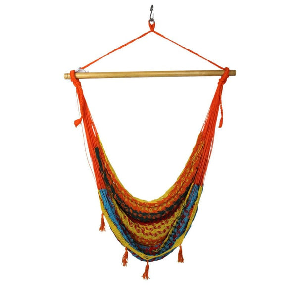 Mexican Hammock Chair - Cotton Multicoloured - Extra Large /