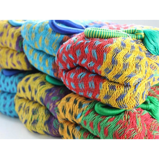 Mexican Hammock Traditional Cotton Multicoloured - Mexican 
