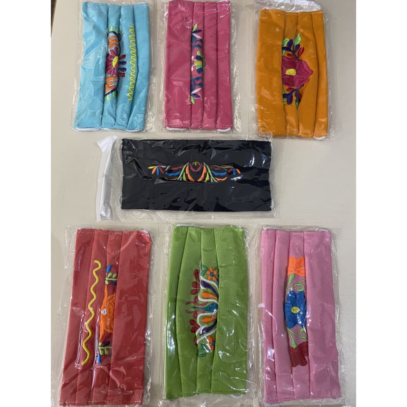 NEW: Embroided Reusable Mask - Made in Mexico - Mask