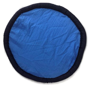 Soft Nylon Flying Disc: Blue Colour - flying disc